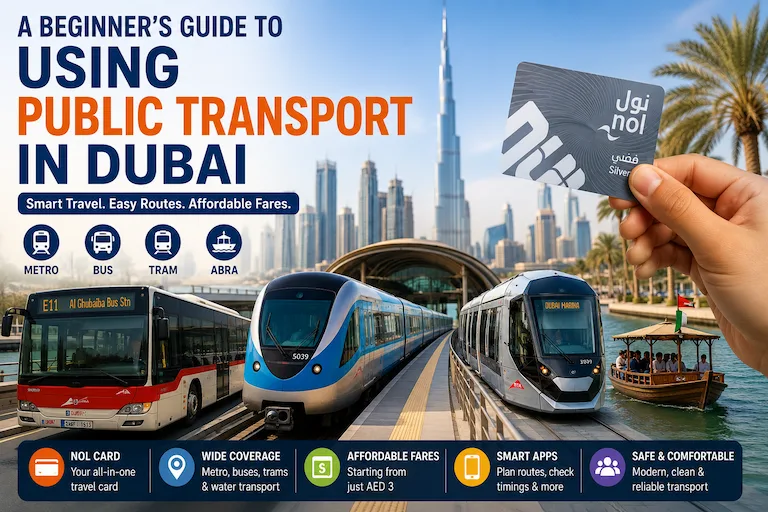 A Beginner’s Guide to Using Public Transport in Dubai